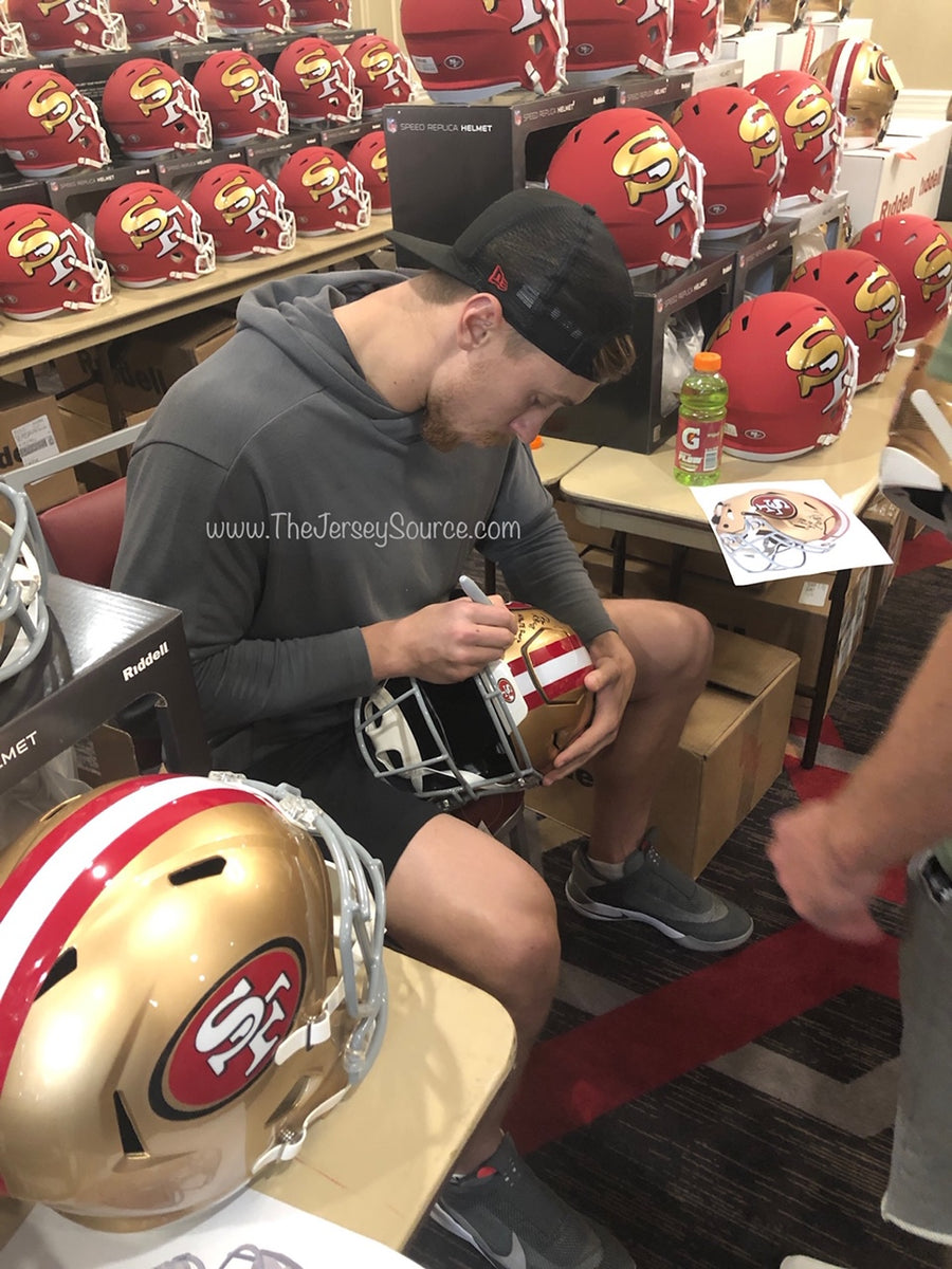 George Kittle Autographed San Francisco 49ers 8x10 One Hand Catch Phot –  The Jersey Source