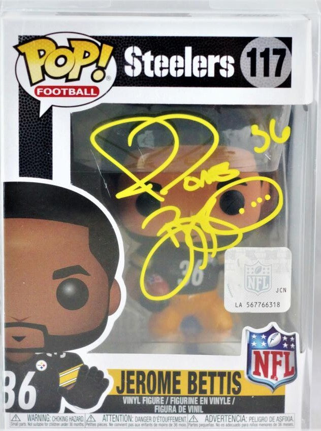 TJ Watt Autographed Pittsburgh Steelers Funko Pop Figurine- Beckett W – The  Jersey Source