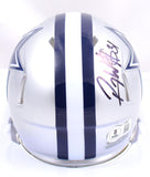 Roy Williams Autographed Dallas Cowboys Speed Mini Helmet-Beckett W Hologram *Black Image 3
