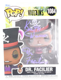 Keith David Autographed Dr. Facilier Funko Pop Figurine #1084 - Beckett W Hologram *Purple Image 1