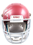 Marcus Allen Autographed USC Trojans F/S Schutt Helmet W/ Heisman- JSA W *Silver Image 3