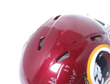 Mark Rypien & Doug Williams Autographed WFT Speed Mini Helmet w/SB MVP-Beckett W Hologram *Silver Image 3