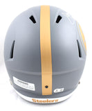 Joe Greene Autographed Pittsburgh Steelers F/S Slate Speed Helmet w/ HOF-Beckett W Hologram *White Image 4