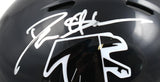Deion Sanders Autographed Atlanta Falcons 90-92 Speed Mini Helmet-Beckett W Hologram *Silver Image 2