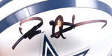 Deion Sanders Autographed Dallas Cowboys Mini Helmet-Beckett W Hologram *Black Image 2