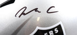 Maxx Crosby Autographed Las Vegas Raiders F/S Speed Helmet - Fanatics *Black Image 2