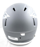 Dallas Goedert Autographed Philadelphia Eagles F/S Slate Speed Helmet - Fanatics *White Image 4