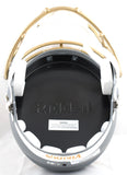 Cris Carter Autographed Minnesota Vikings F/S Slate Speed Helmet-Beckett W Hologram *White Image 5