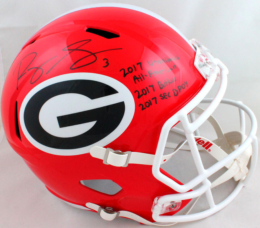 roquan smith helmet Autographed Chicago Bears Lunar Speed F/S Helmet- Beckett The Jersey Source the hologram can be reviewed online The Best Is Yet to