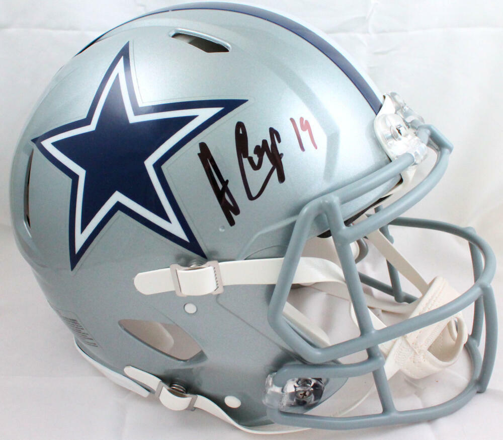 Amari Cooper Autographed/Signed Jersey Beckett store Sticker Dallas Cowboys