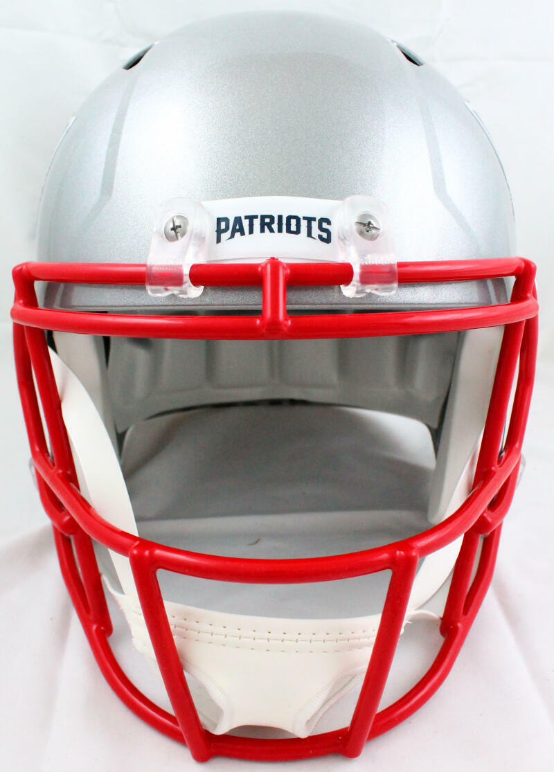 damien football helmet Damien Harris Autographed New England Patriots F/S Speed Helmet-Becket – The Jersey Source