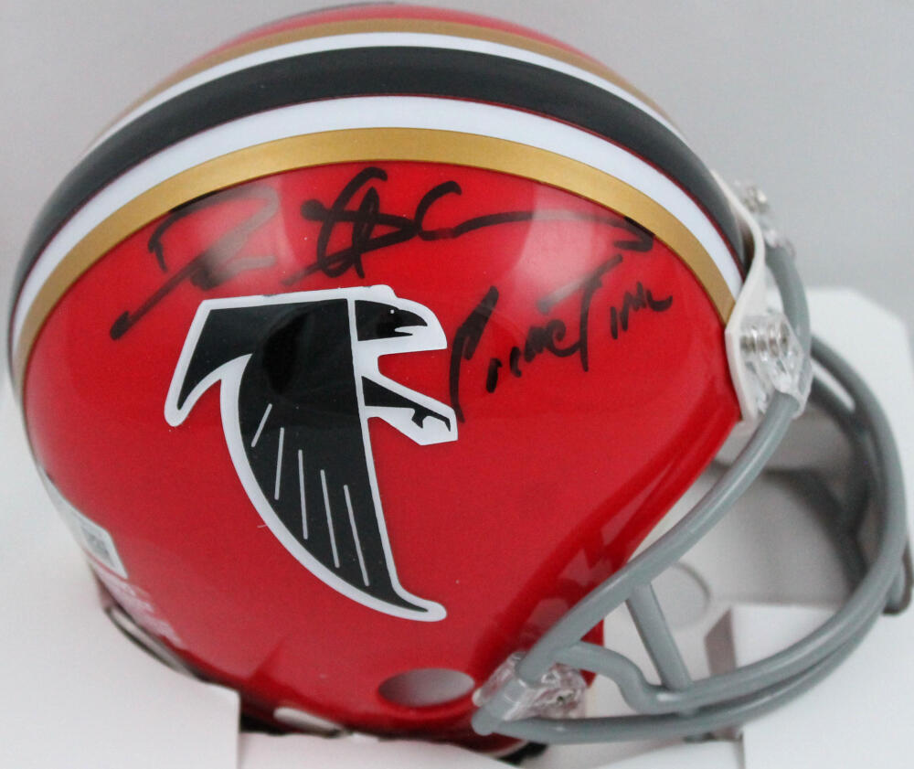 Deion Sanders Signed Atlanta Falcons 66-69 Mini Helmet w/Primtime-Beck – The Jersey Source