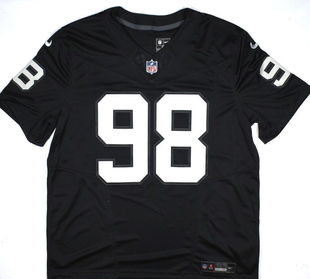 RAIDERS CROSBY 98 ブラックユニフォーム L RAIDERS CROSBY 98 ウニ
