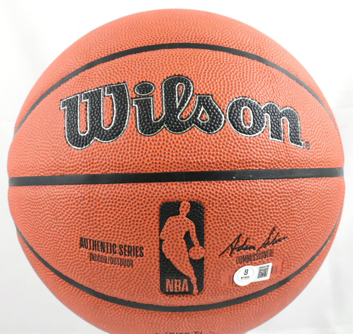 Patrick Ewing Autographed Authentic Series NBA Wilson Basketball