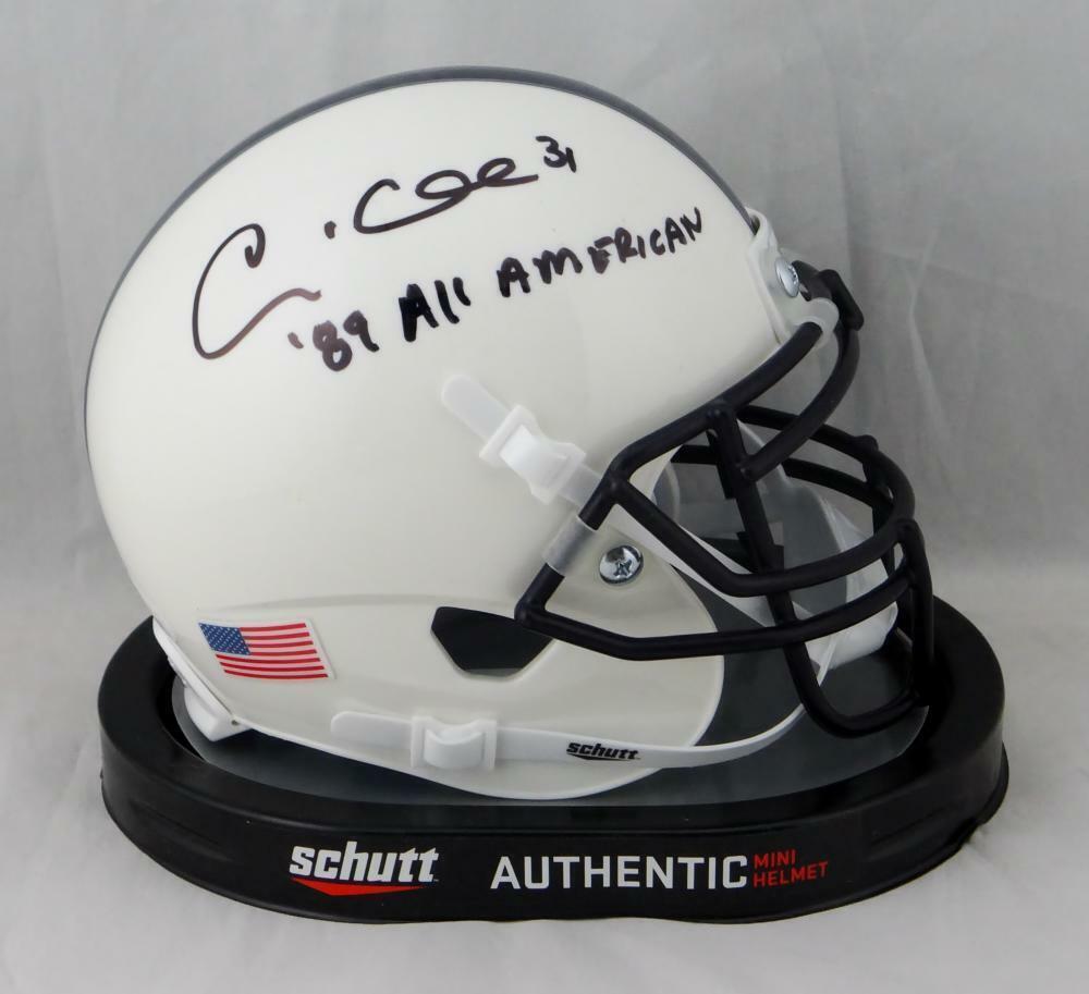 Andre Collins Autographed Penn State Mini Helmet w/ All American