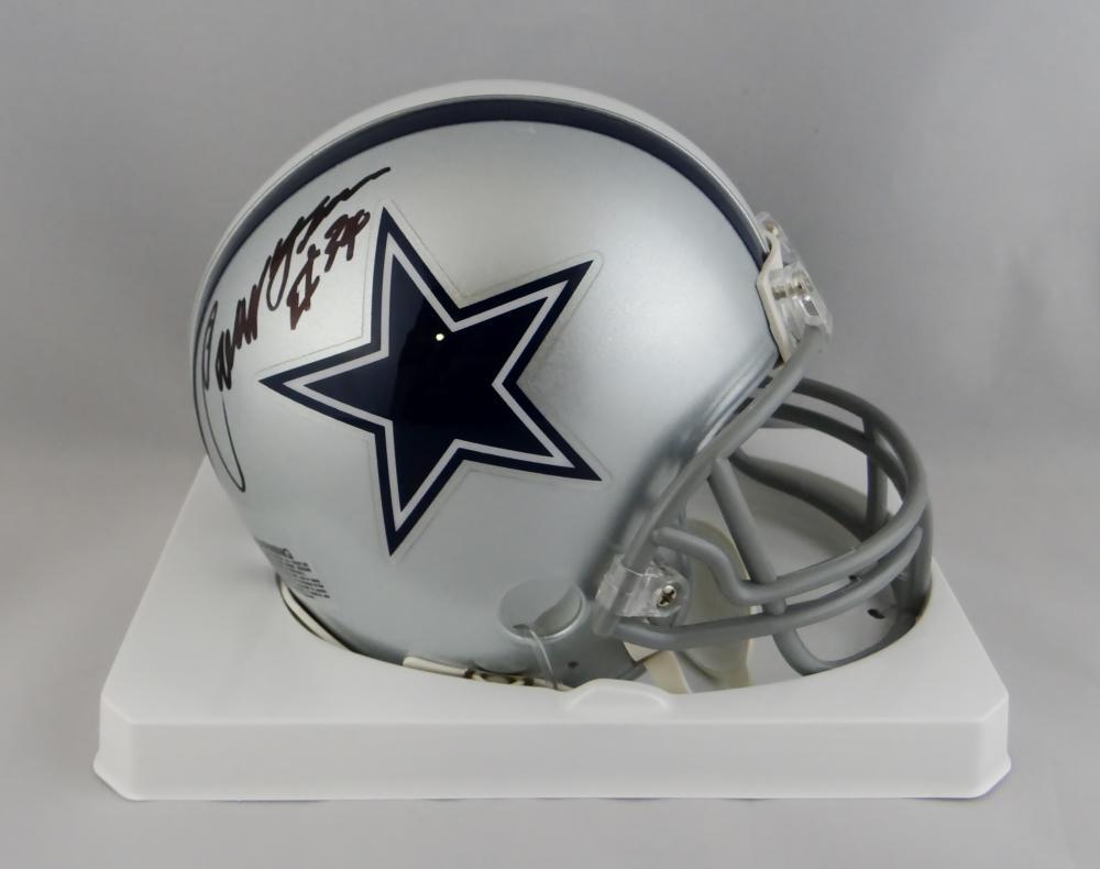 dallas cowboys mini football helmets Cornell Green Autographed Dallas Cowboys Mini Helmet- The Jersey Sourc – The Jersey Source