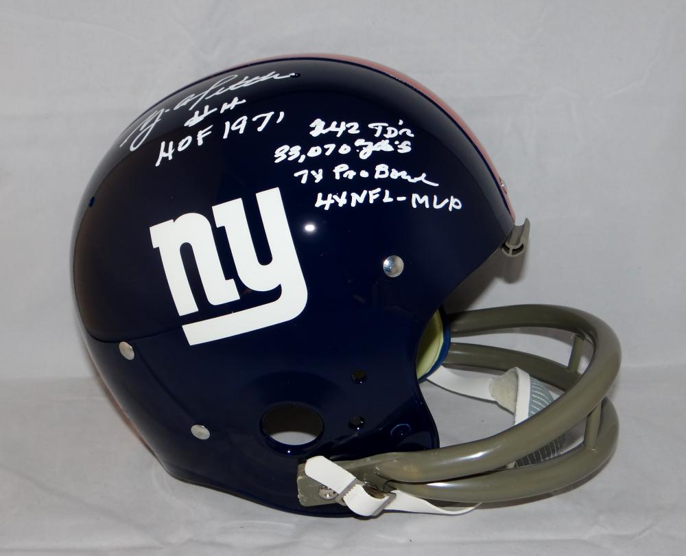 Y. A. Tittle  Ny giants football, New york giants football, Giants football