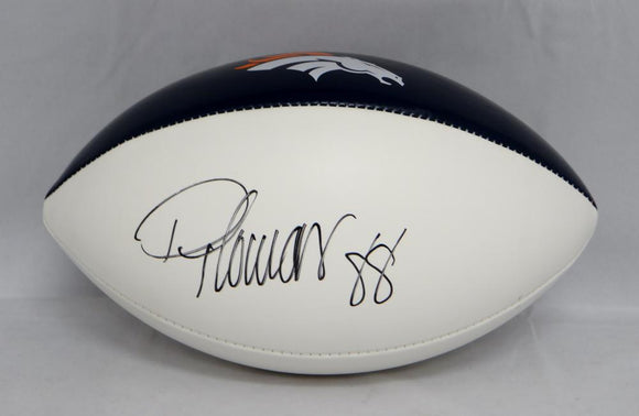 Demaryius Thomas Autographed Denver Broncos Collectors Logo Football- JSA W Auth Image 1