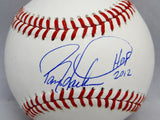 Barry Larkin Autographed Rawlings OML Baseball W/ HOF- JSA Witnessed Auth