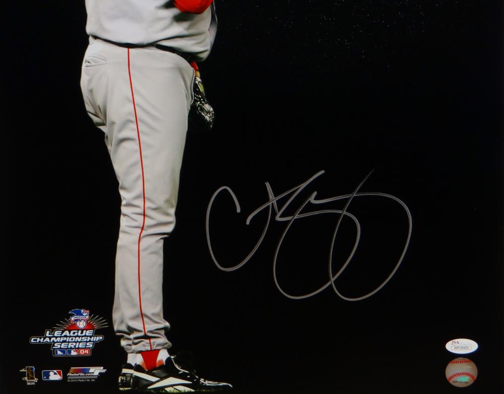  Curt Schilling Autographed Jersey (Red Sox) JSA COA