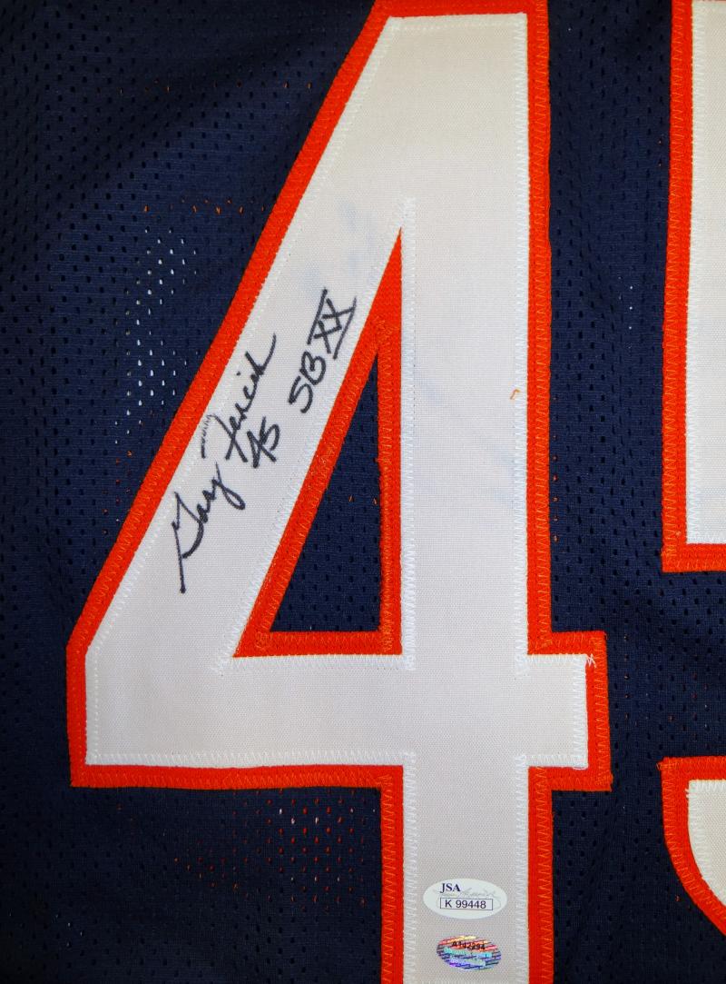 Gary Fencik Signed Chicago Bears Jersey Inscribed SBXX (JSA COA