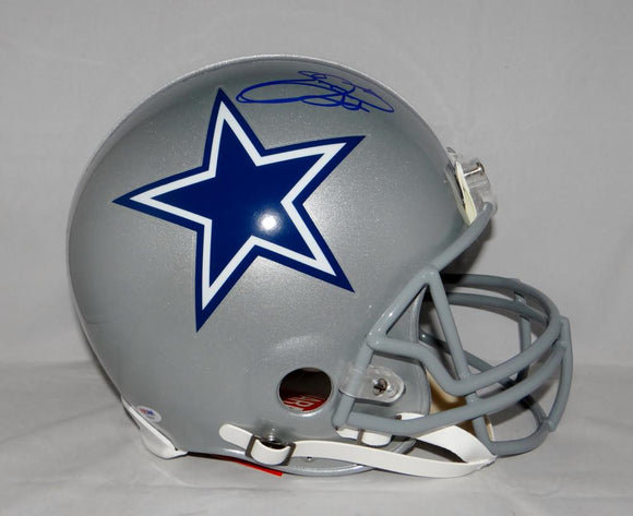 Emmitt Smith Autographed *Blue Dallas Cowboys F/S ProLine Helmet- PSA/DNA Auth