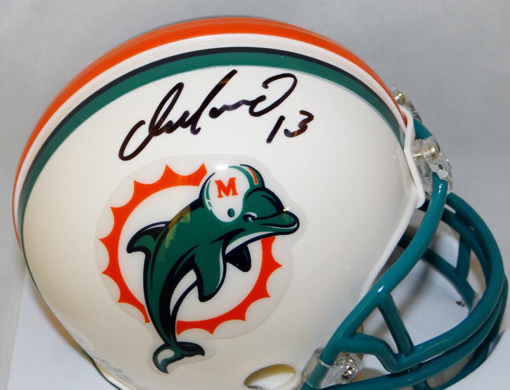 Dan Marino Autographed Miami Dolphins Throwback 97-12 Mini Helmet - JS –  The Jersey Source