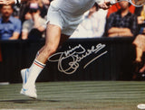 Jimmy Connors Autographed 16x20 Front View Photo- JSA Witnessed Authenticated