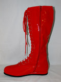 Ric Flair Autographed Right Red Wrestling Boot With 16X and JSA Witnessed Auth