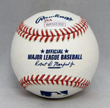 Ron Hansen Autographed Rawlings OML Baseball With AL ROY and JSA Witnessed Auth