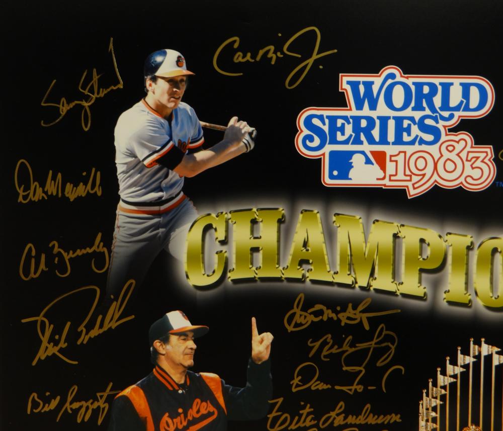 MLB Baltimore Orioles 1983 uniform original art – Heritage Sports Art