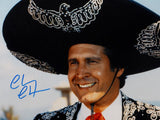 Chevy Chase Autographed 11x14 Three Amigos Photo- JSA Authenticated
