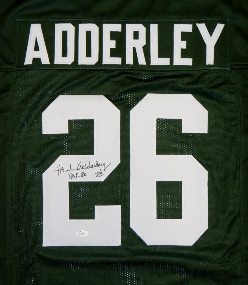 Herb Adderley Autographed Signed Jersey - JSA Authentic