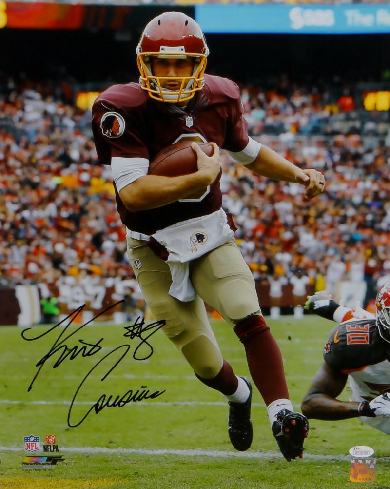 Kirk Cousins Autographed Washington Redskins 16x20 Running PF Photo- J –  The Jersey Source