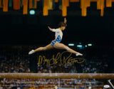 Mary Lou Retton Autographed Team USA 16x20 In Air Photo- JSA Witnessed Auth