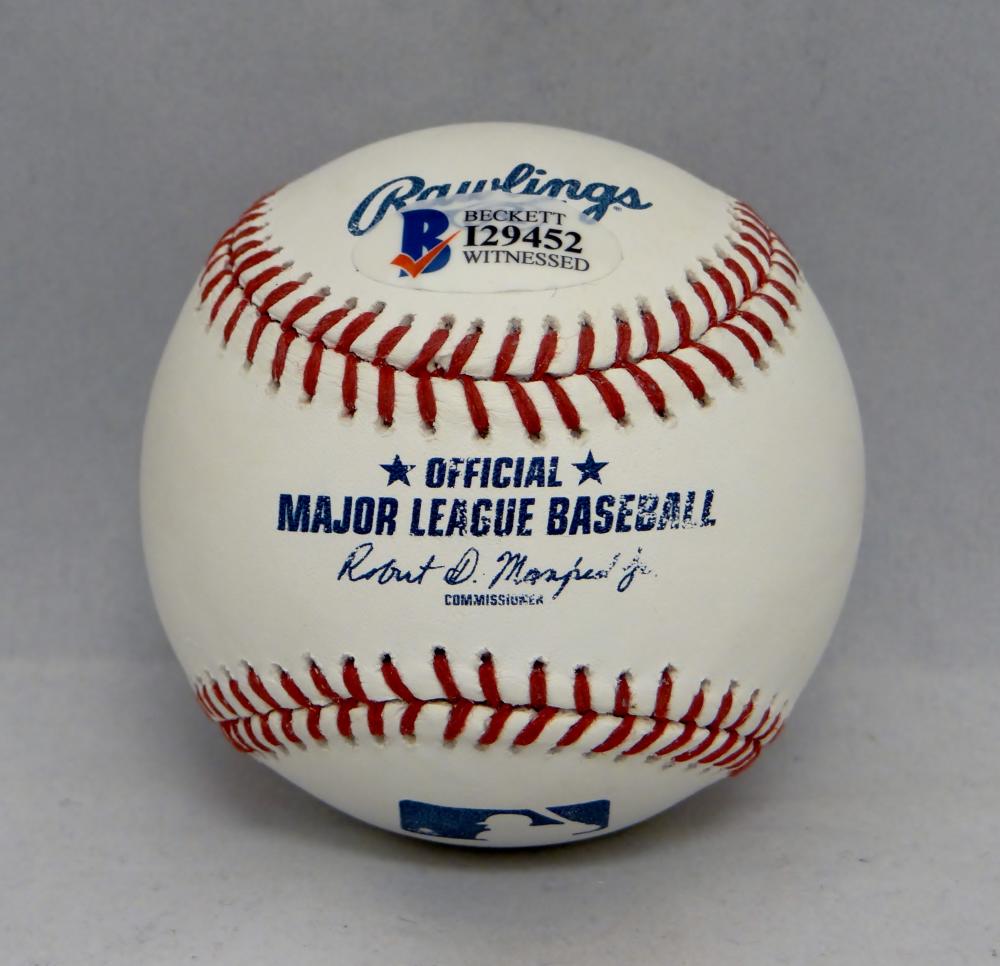 George Brett Autographed Rawlings OML Baseball With HOF- Beckett Authe –  The Jersey Source
