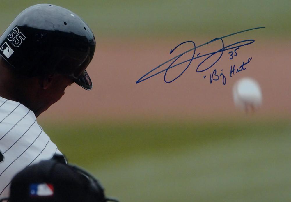 Frank Thomas Autographed Signed Chicago White Sox 16X20 Photo Jsa