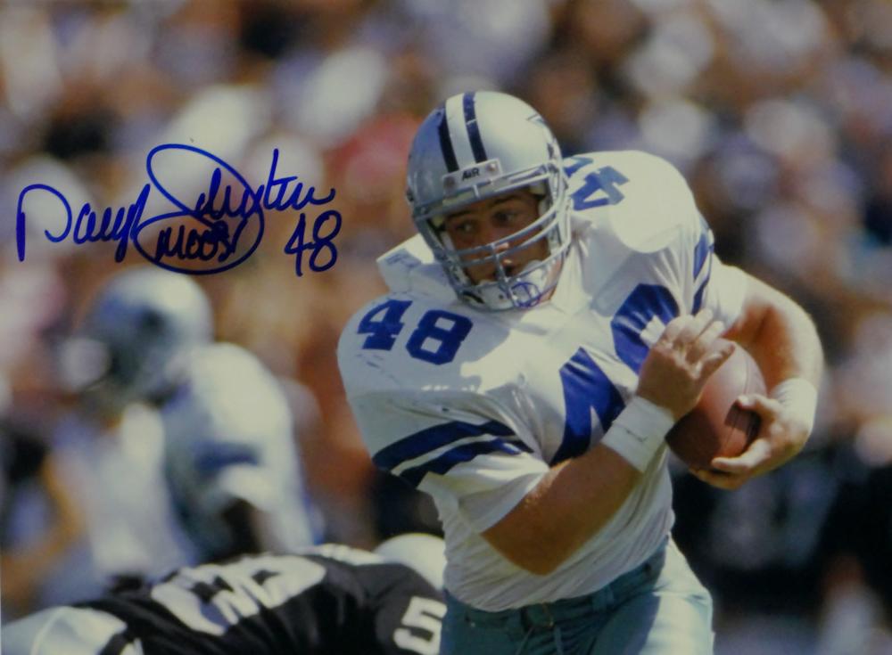 Daryl Moose Johnston Signed Jersey - JSA Witness - Dallas Cowboys  Autographed