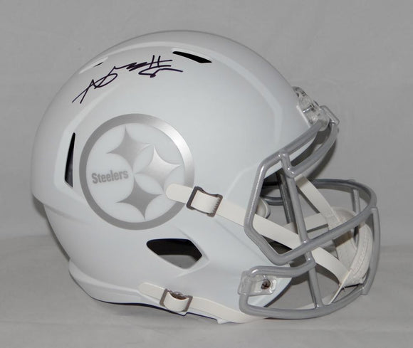 Antonio Brown Autographed Pittsburgh Steelers ICE Speed F/S Helmet- JSA W Auth
