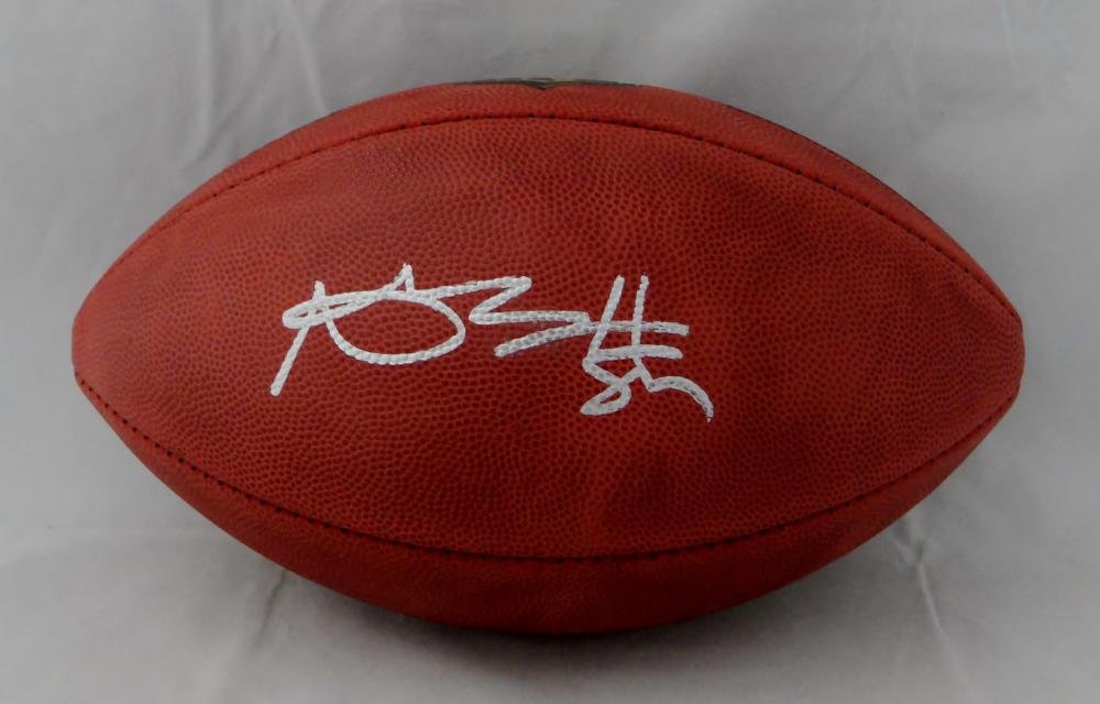 Antonio Brown Autographed Pittsburgh Steelers Official NFL Football JSA  16529