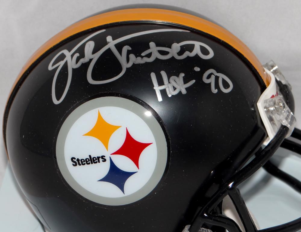 Jack Lambert Signed Pittsburgh Steelers Mini Helmet W/ HOF- JSA W Auth –  The Jersey Source