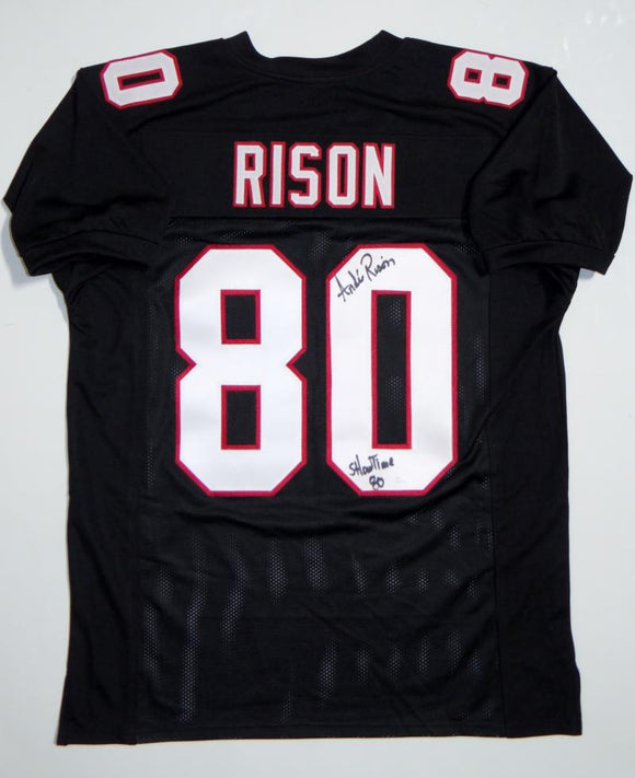 Andre Rison Autographed Black Pro Style w/ Showtime Jersey- JSA W Authenticated