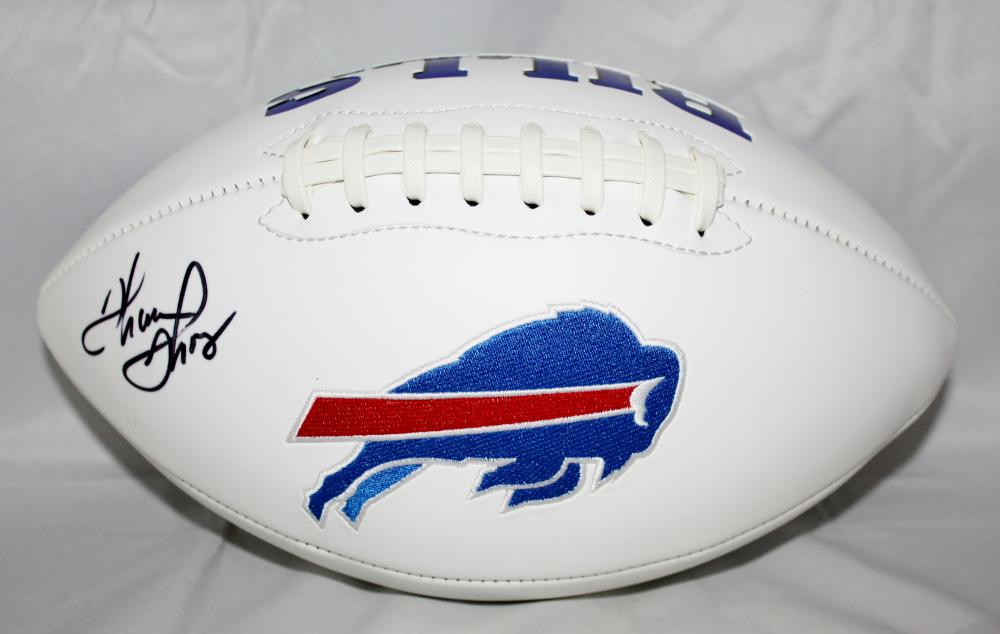 Thurman Thomas Autographed Buffalo Bills Football - JSA COA