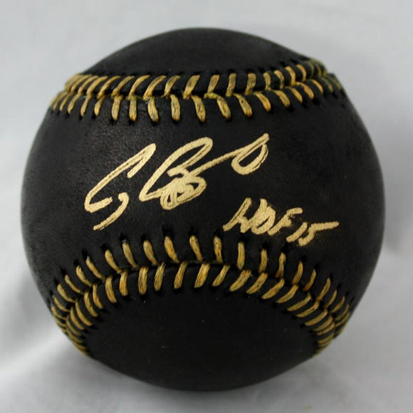Craig Biggio Autographed Rawlings OML Black Baseball With HOF- TriStar Authenticated