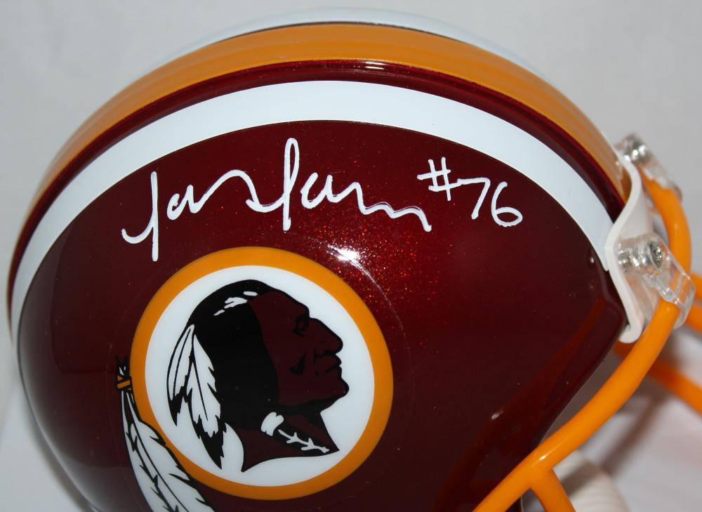 Jon Jansen Autographed Washington Redskins Mini Helmet- Jersey Source – The  Jersey Source