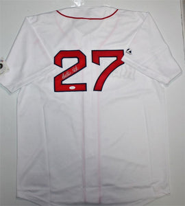 Carlton Fisk Autographed Boston Red Sox Jersey- JSA W Authenticated *2