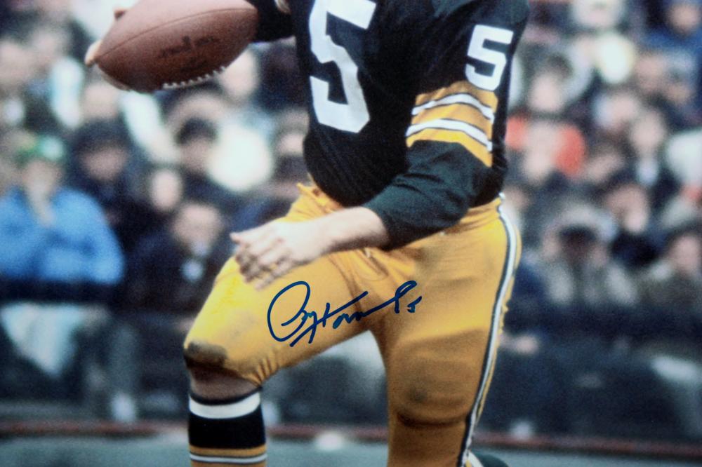 AUTOGRAPHED PAUL HORNUNG 16X20 Green Bay Packers Photo