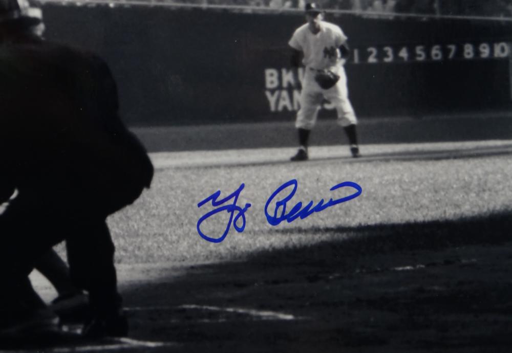 Don Larsen/ Yogi Berra Autographed NY Yankees 16x20 w/ Insc Photo- JSA –  The Jersey Source
