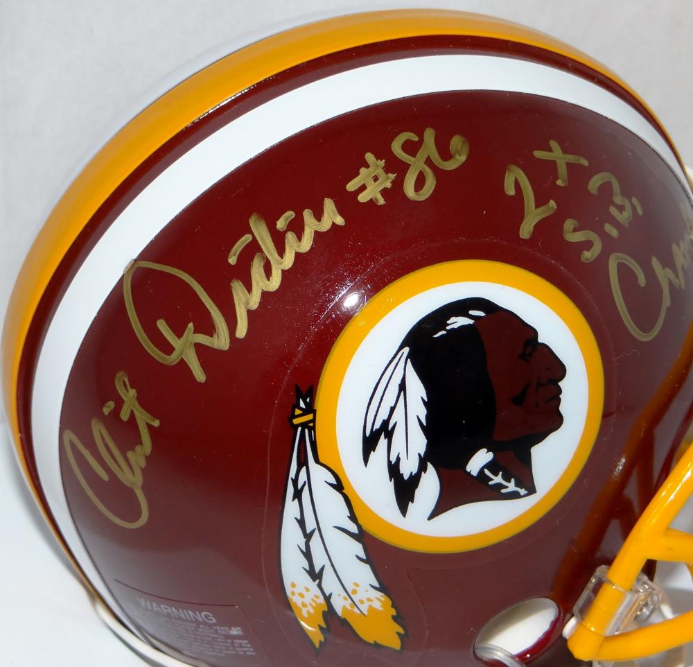 Clint Didier Autographed Redskins Mini Helmet W/ SB Champs- Jersey Sou –  The Jersey Source