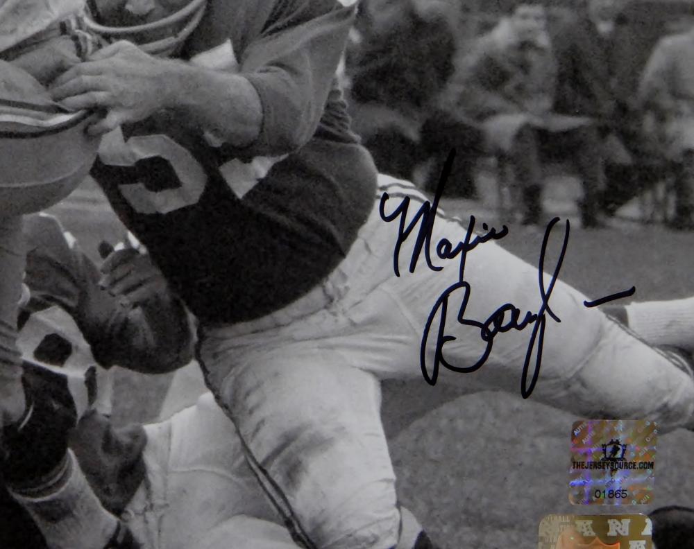 Maxie Baughan Autographed Eagles 8x10 B&W Photo- Jersey Source Auth – The  Jersey Source